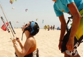 Kitesurf en las playas de Tarifa